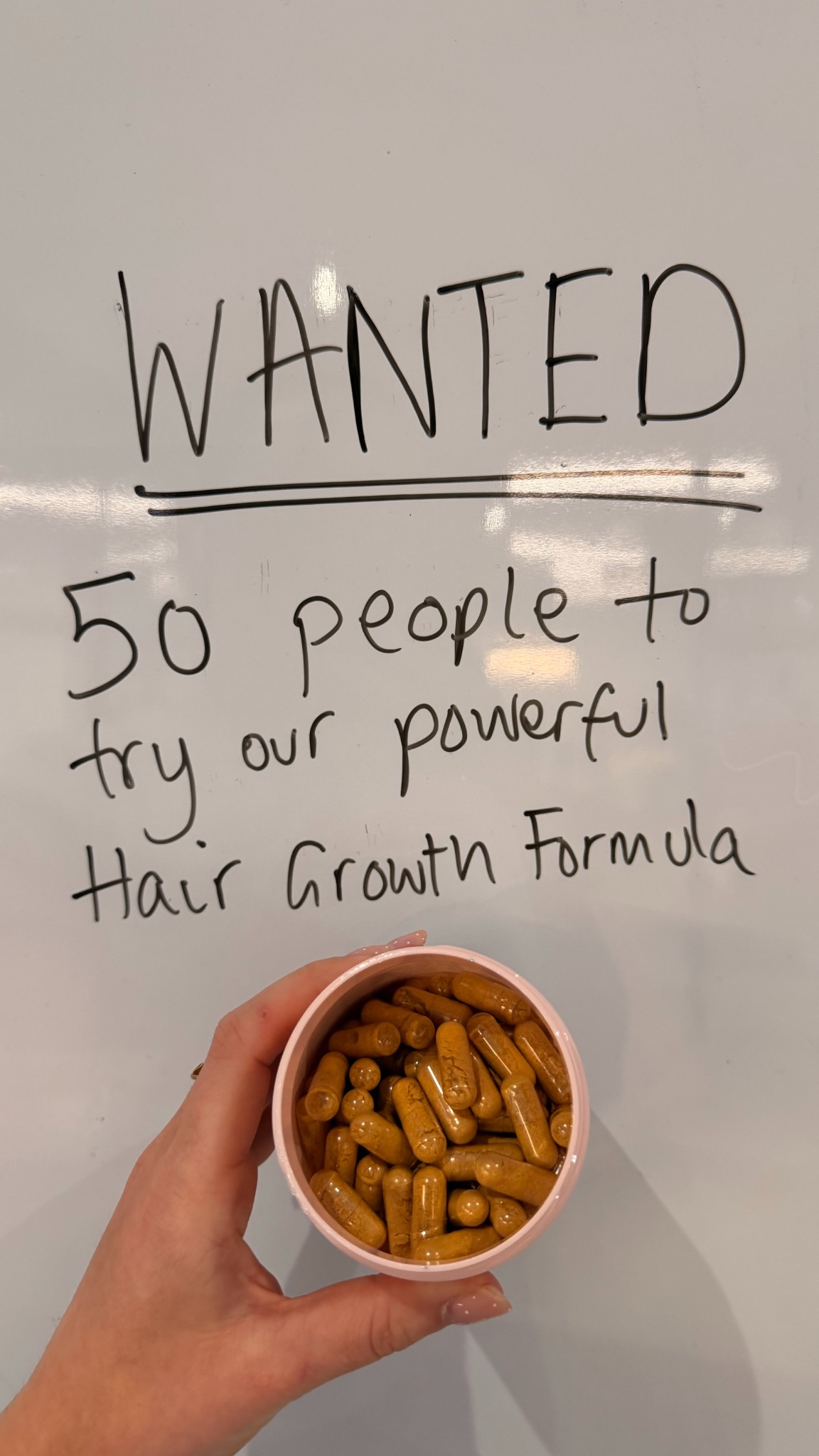 Hairburst Facebook ad
