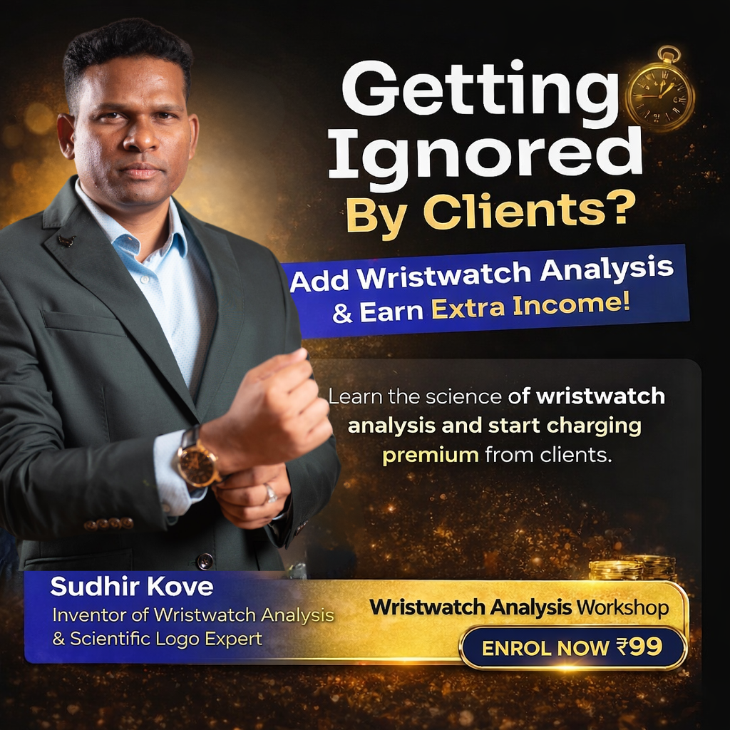 Sudhir Kove - Inventor Of Wristwatch Analysis Facebook ad