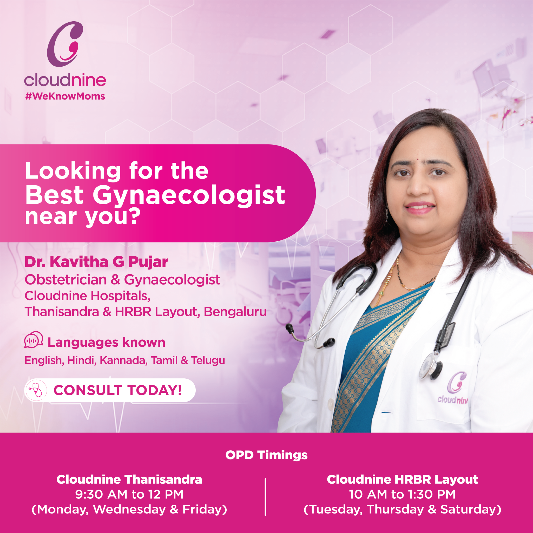 Cloudnine Hospital Facebook ad
