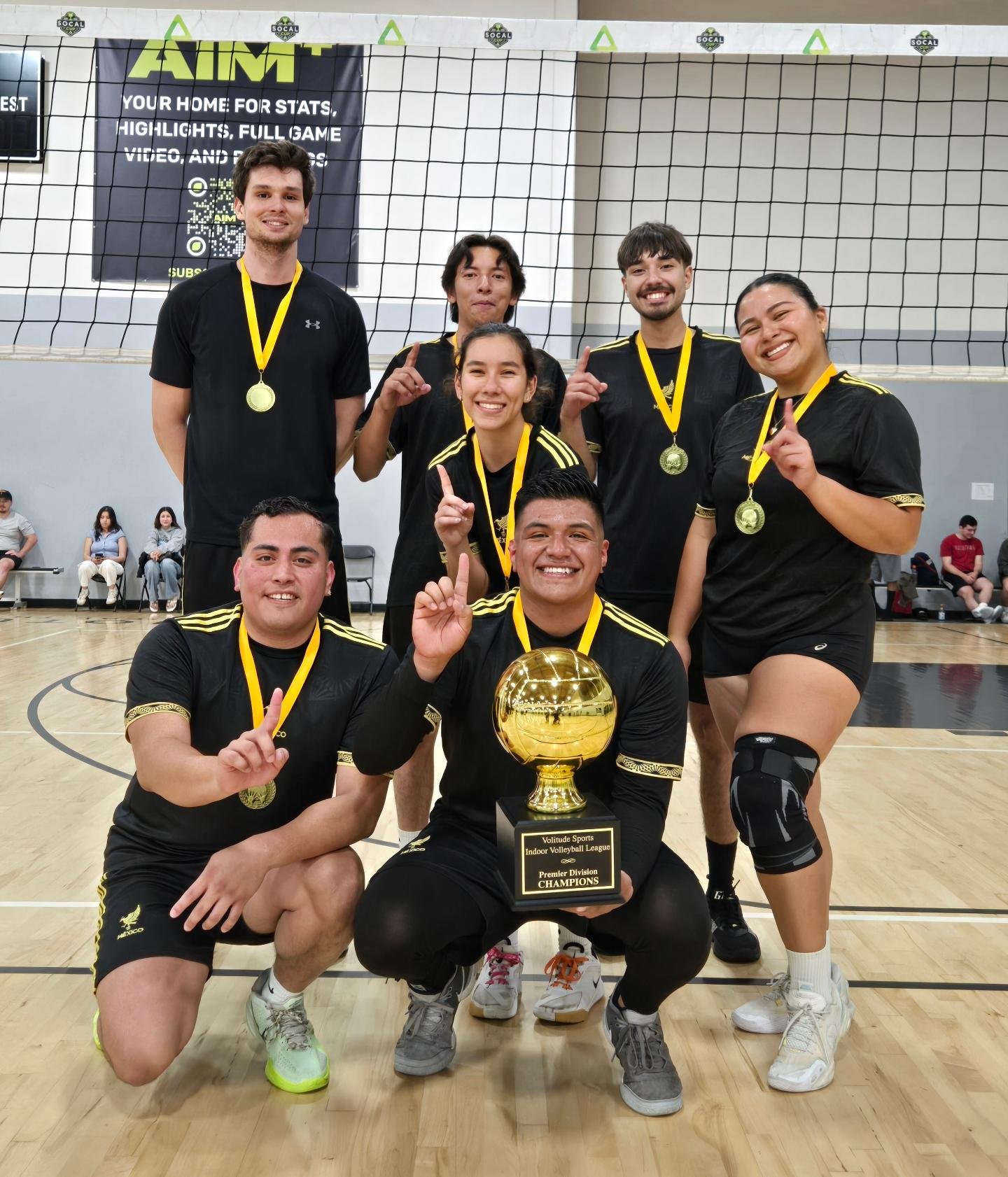 OC Indoor Volleyball Leagues Facebook ad: Congrats to 'Karasuno' - Volitude Spring 2026 6v6…