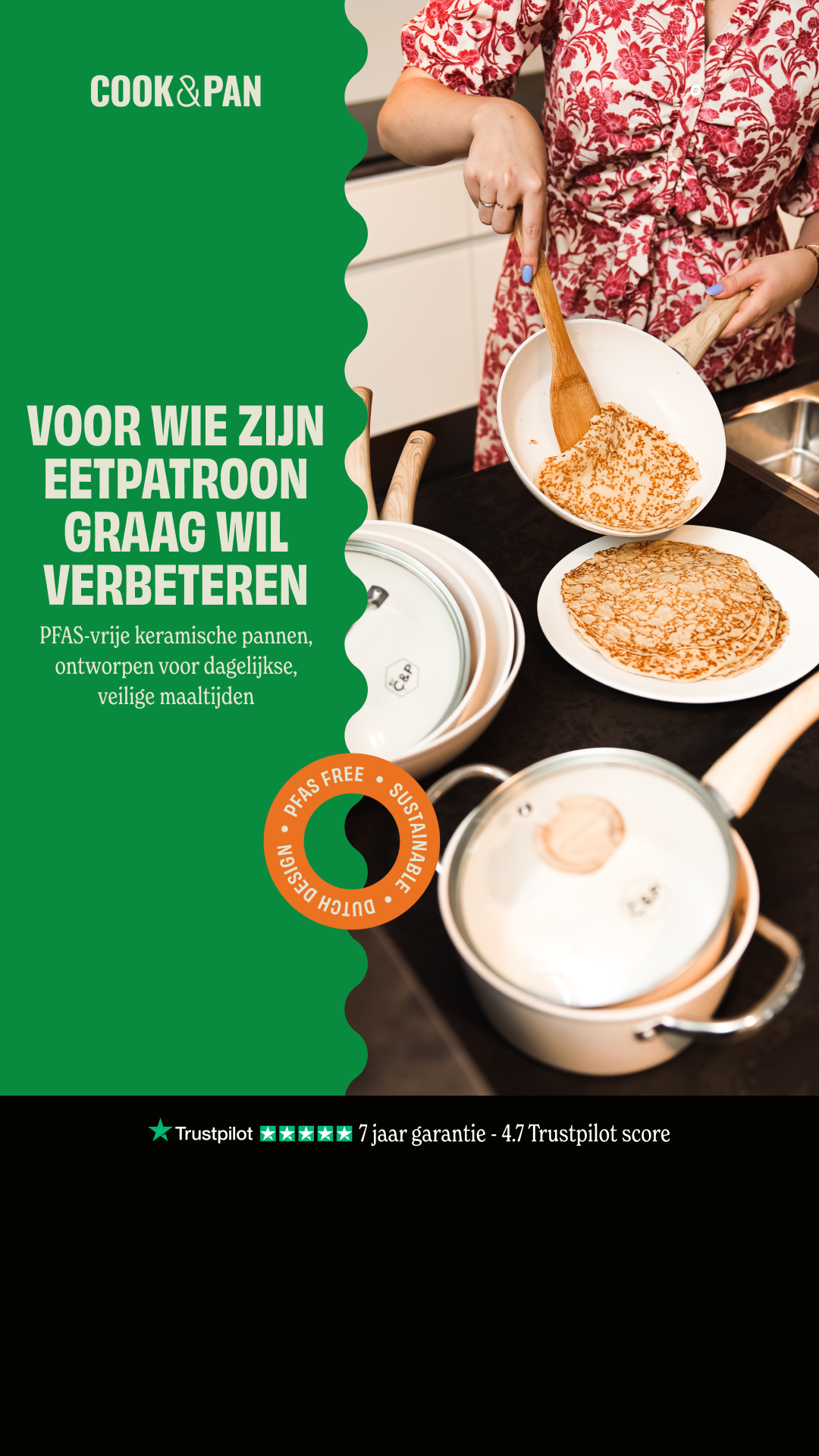 Cook and Pan Facebook ad