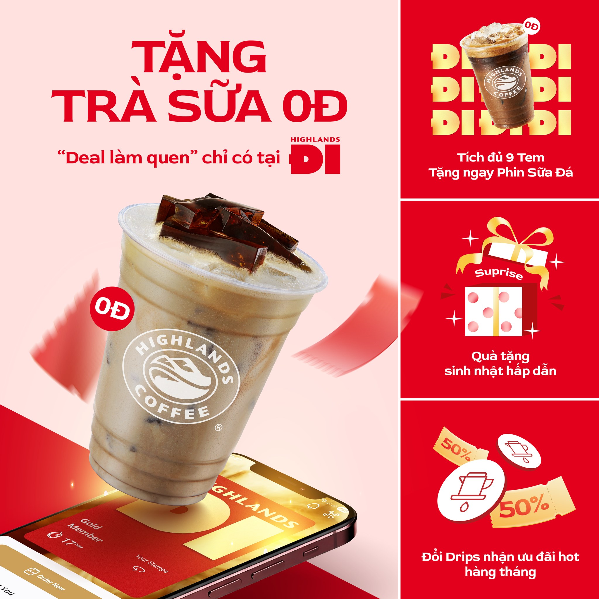 Highlands Coffee Facebook ad
