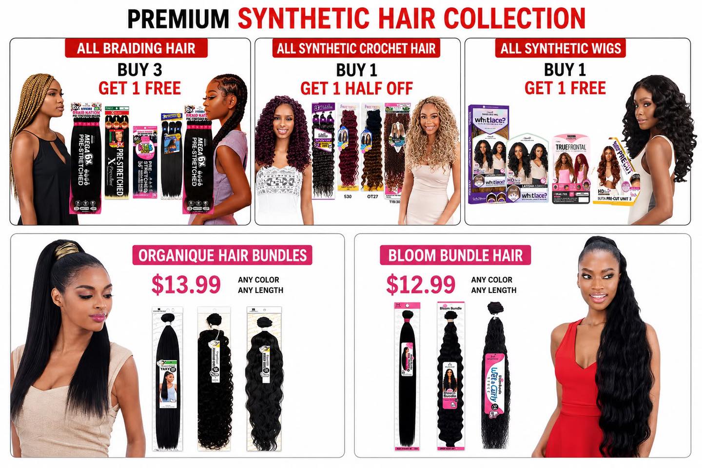 Famous Hair Beauty Supply #2 Facebook ad