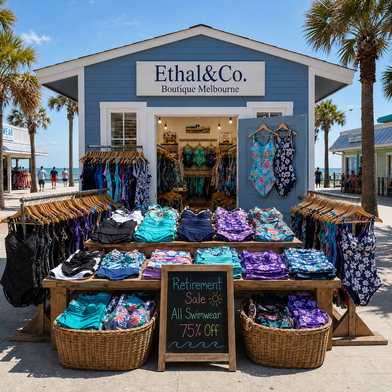 Ethal&Co. Boutique Facebook ad: Sale ends Tonight