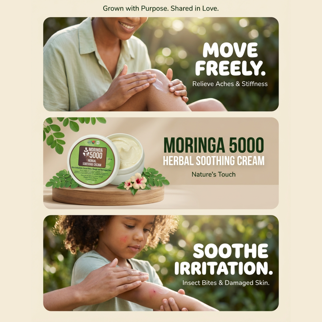 Moringa 5000 Facebook ad: Relief That Works Fast