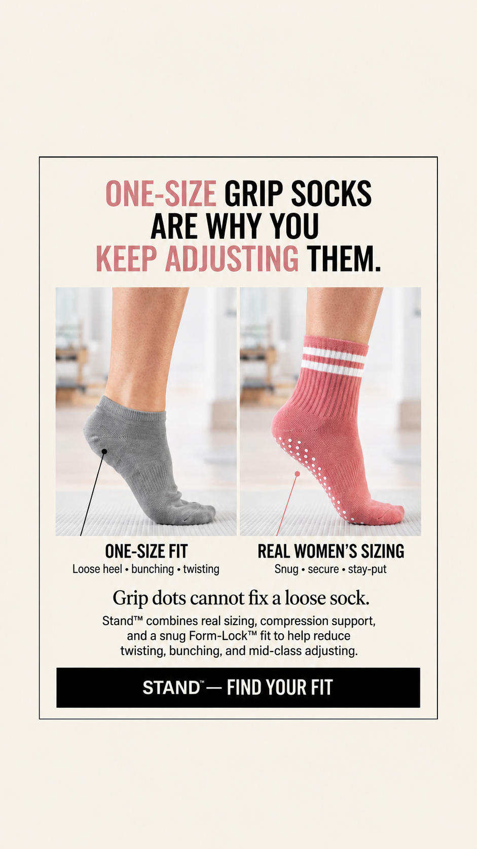 Stand Pilates Facebook ad from Jun 19, 2026