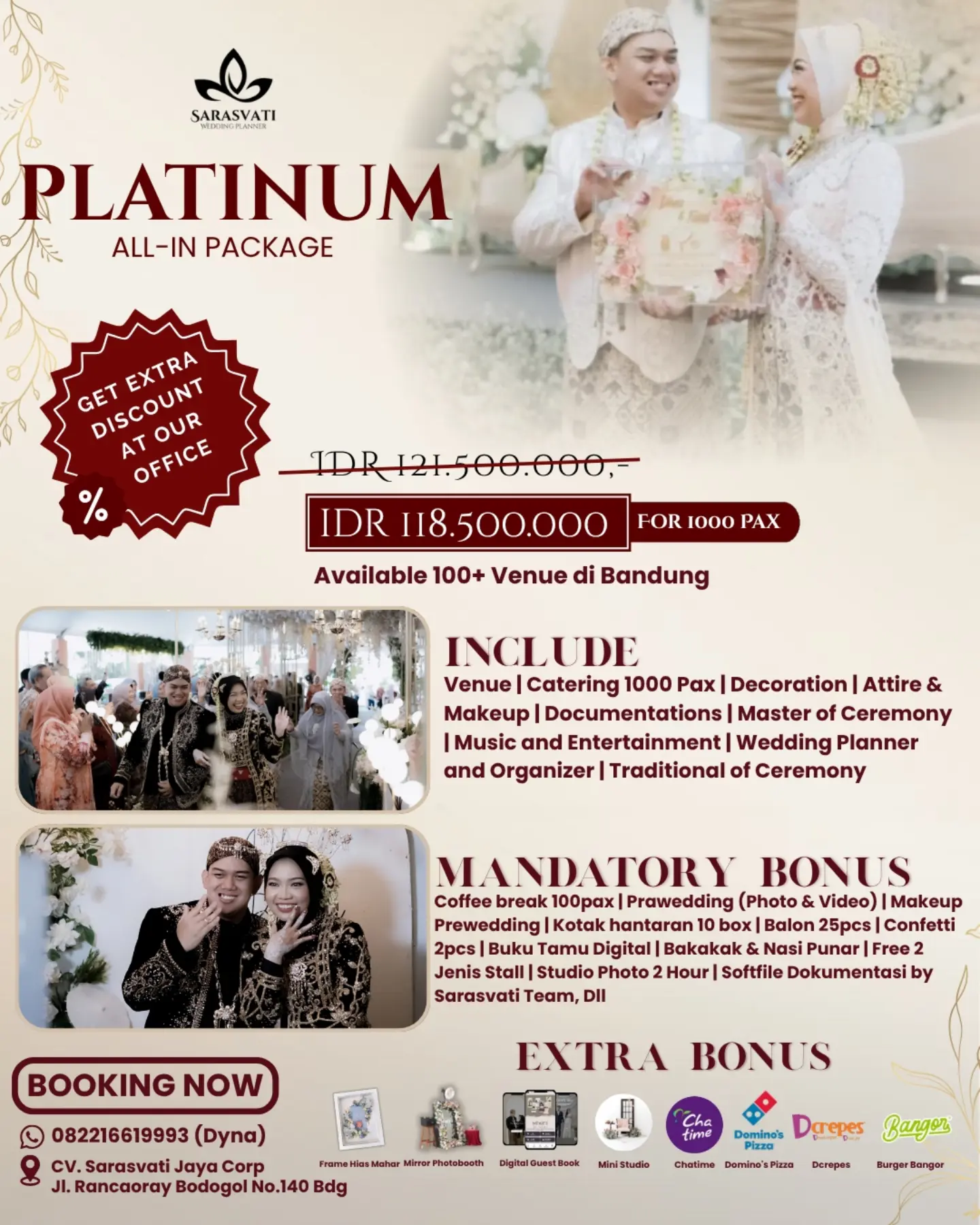sarasvati.wedding Facebook ad: June’s Joyful Journey: Start Your Forever with Sweet…