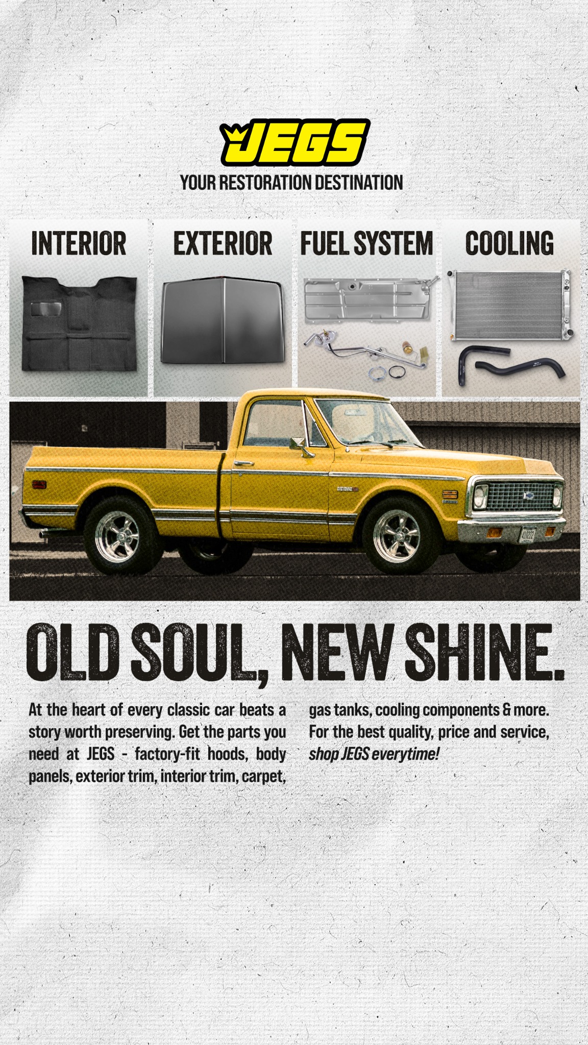 JEGS Performance Facebook ad