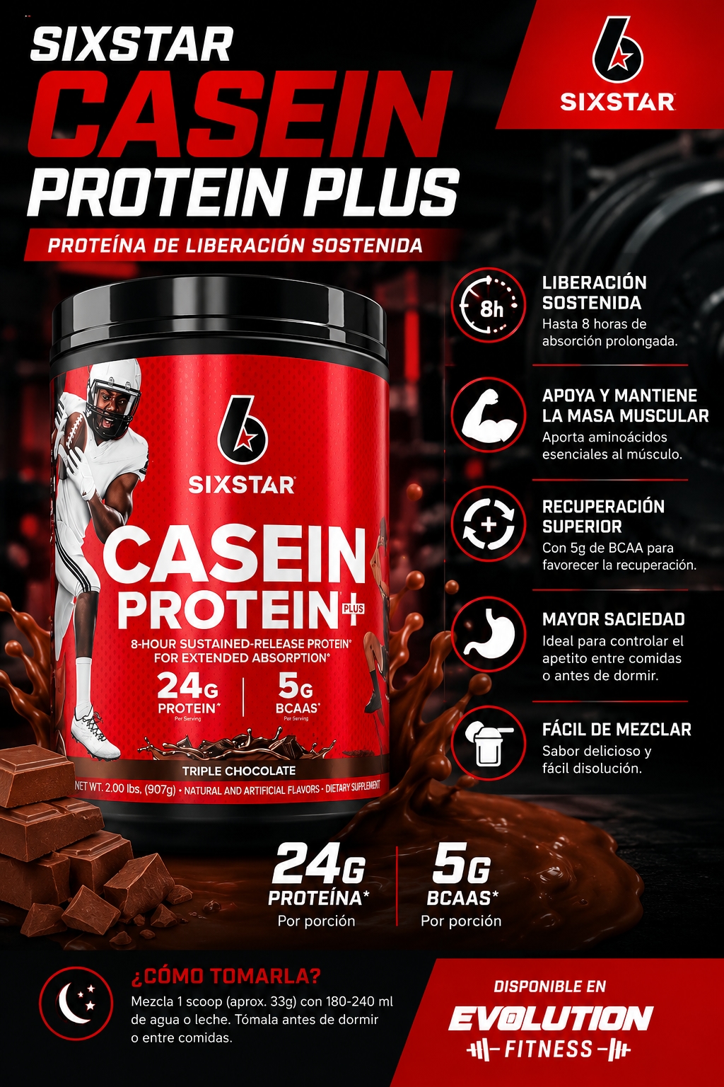 evolutionfitness Facebook ad: venta de suplementos y peptidos en general