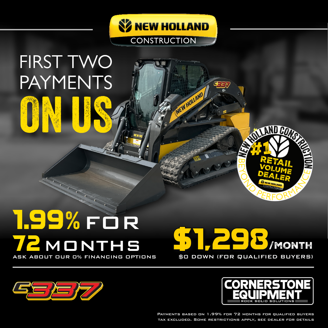 Cornerstone Equipment Facebook ad