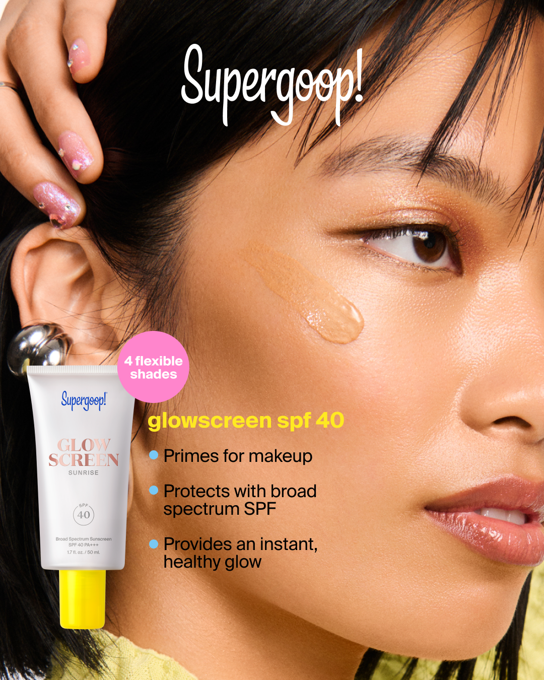 Supergoop Facebook ad
