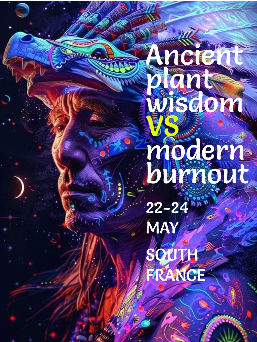Sacred Retreat Facebook ad: Come experience Soul Healing