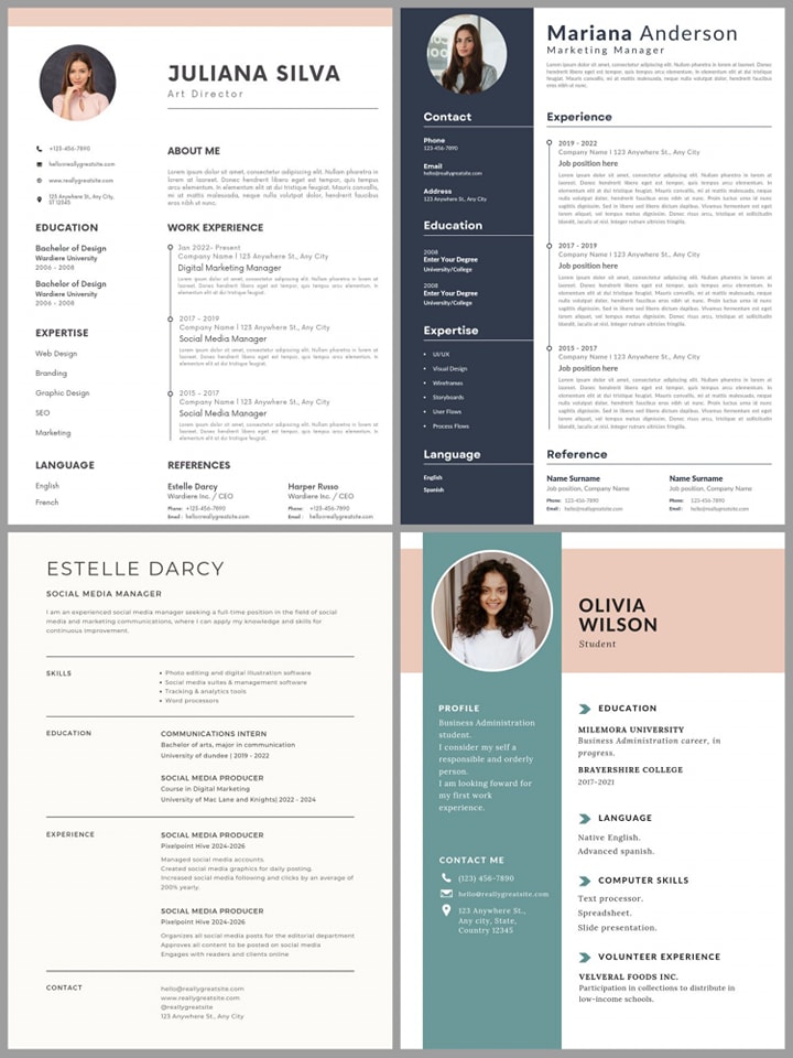 Online Resume Maker Facebook ad: Hello Job Seekers!