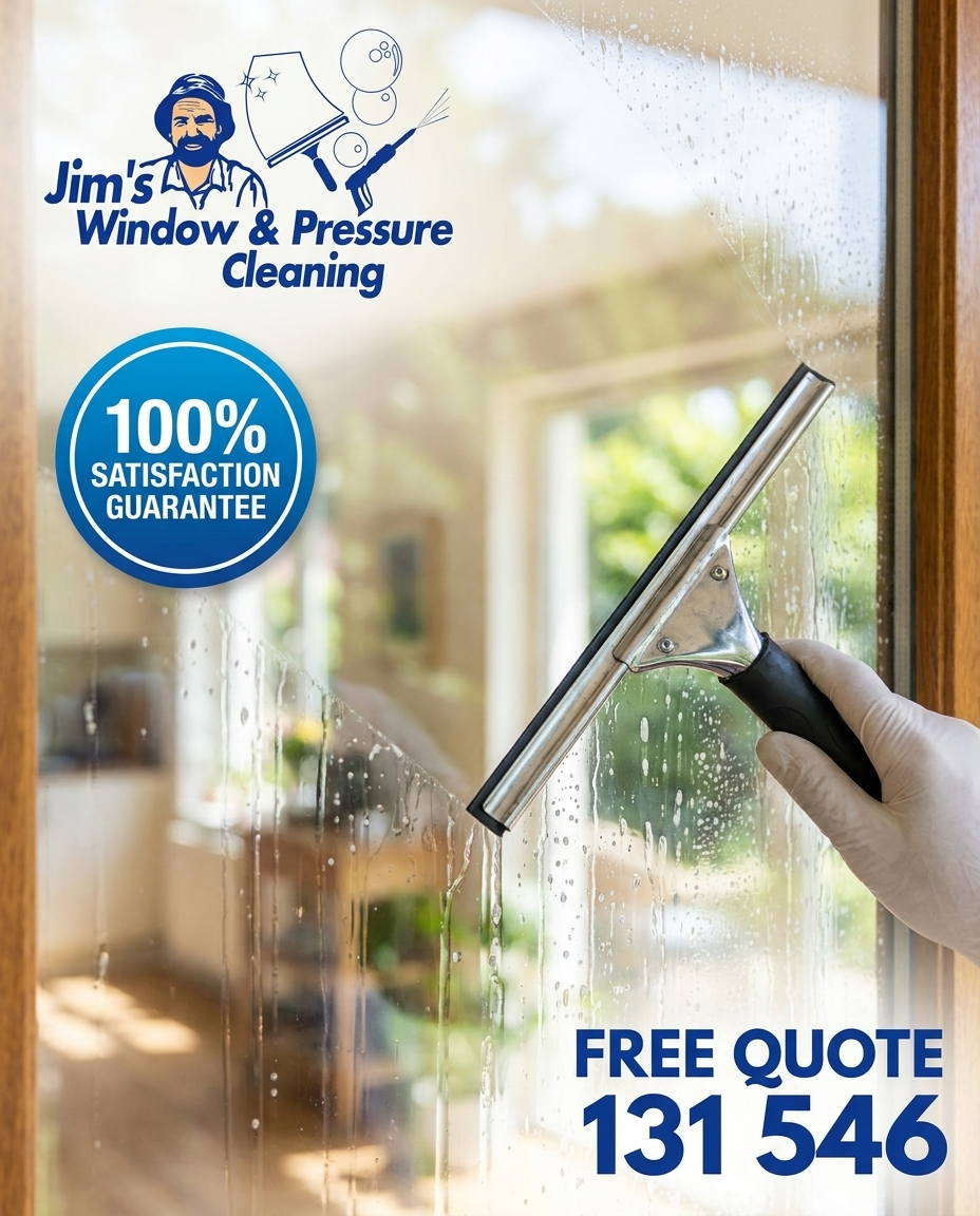 Jim's Window and Pressure Cleaning QLD Facebook ad