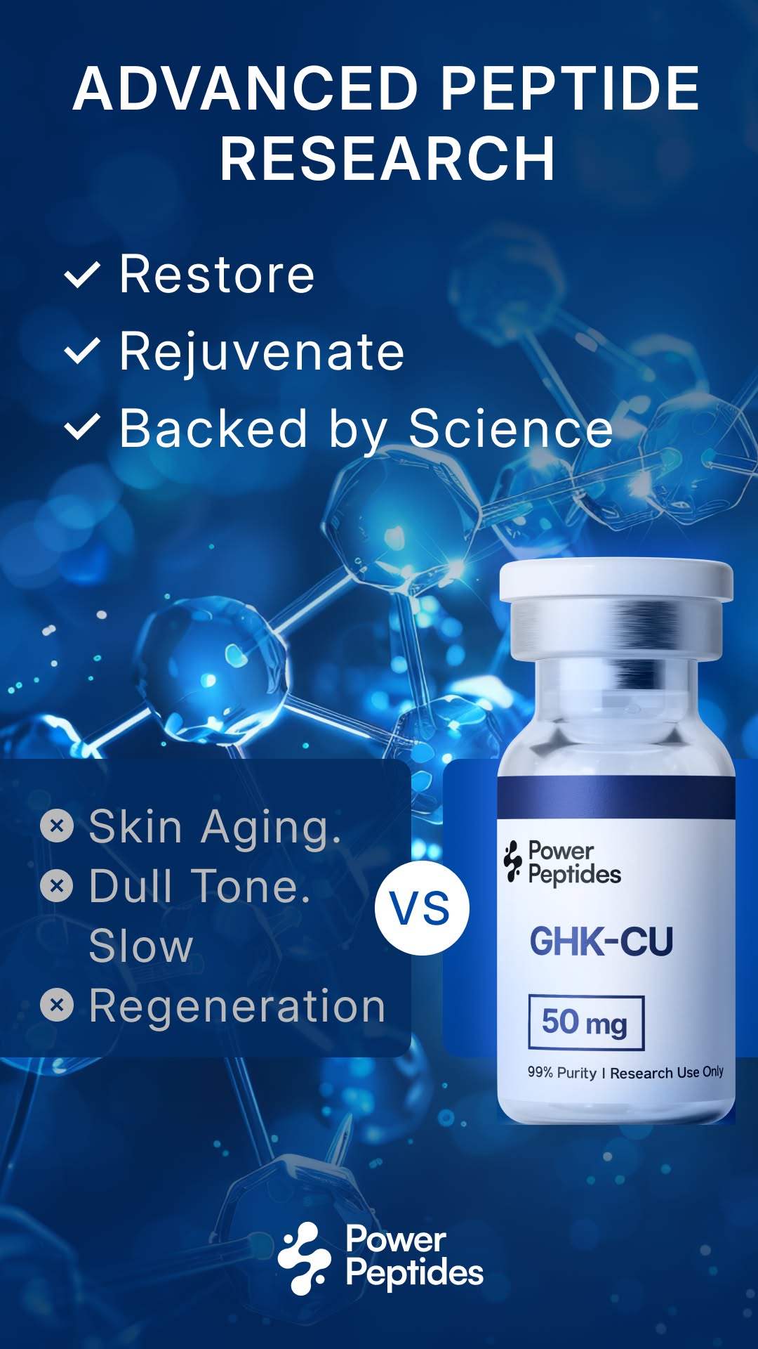 Power Peptides US Facebook ad
