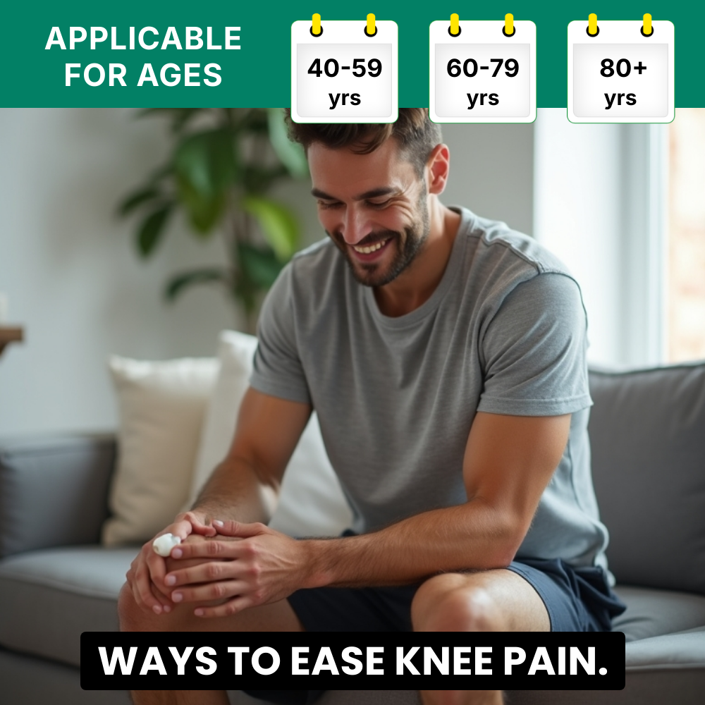 Daily Buzz Topics Facebook ad: Best Knee Pain Relief Ideas!