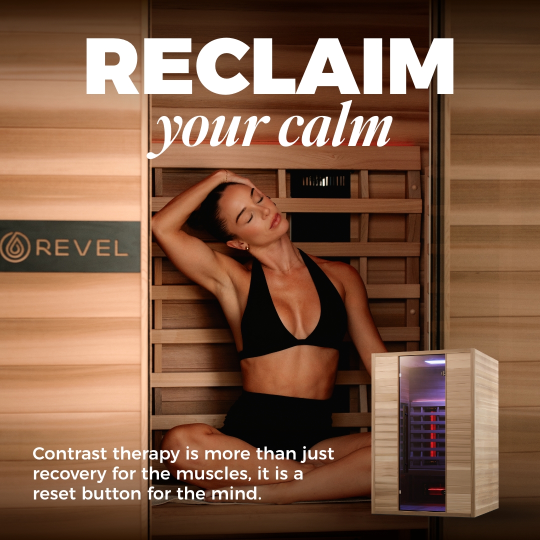 Revel Saunas Facebook ad