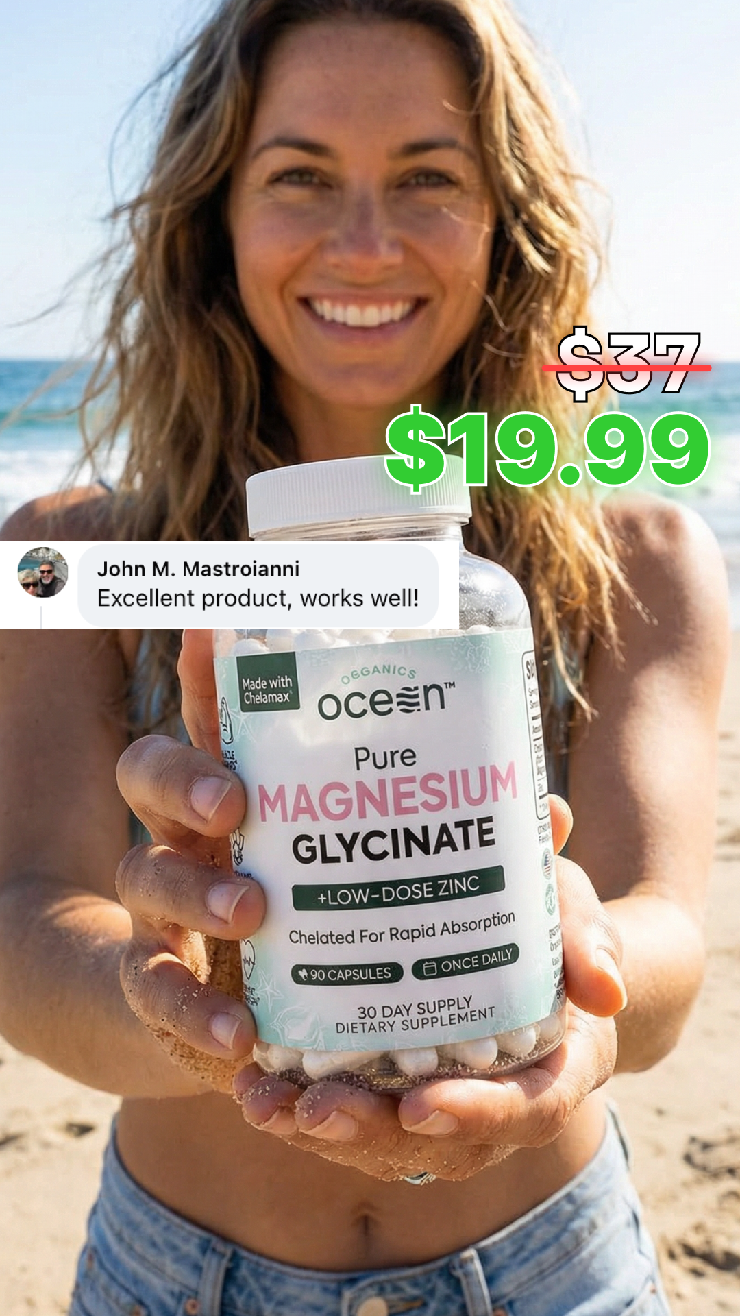 Organics Ocean Facebook ad