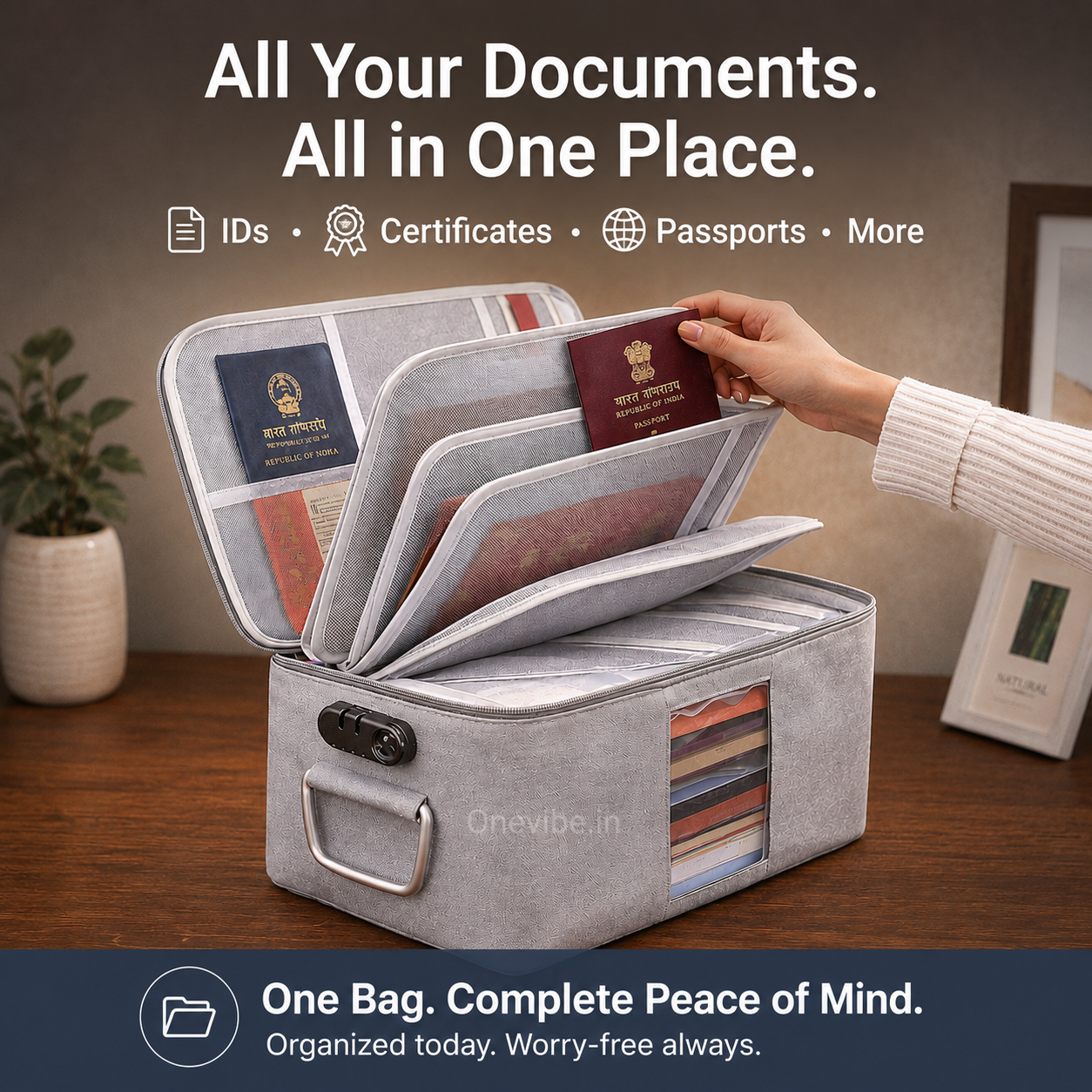 OneVibe Facebook ad