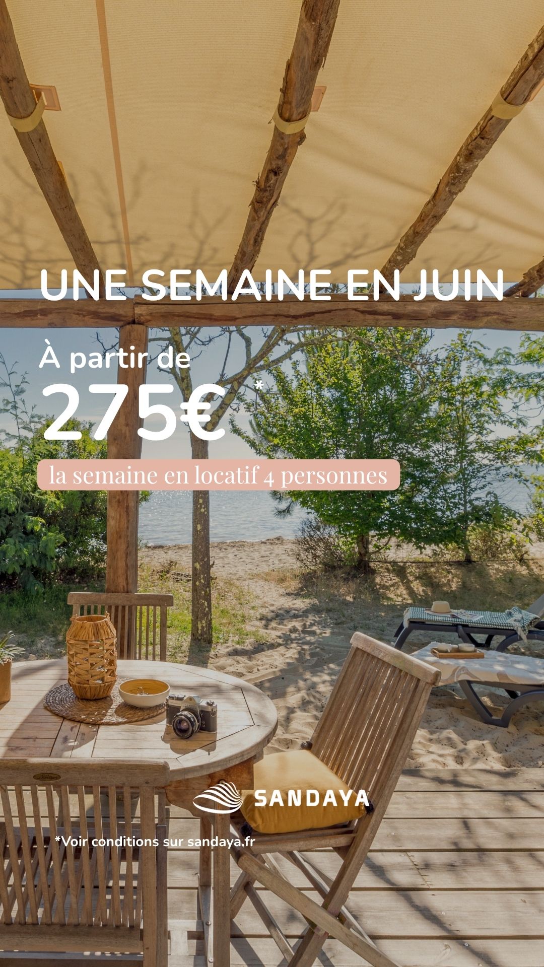 Campings Sandaya Facebook ad