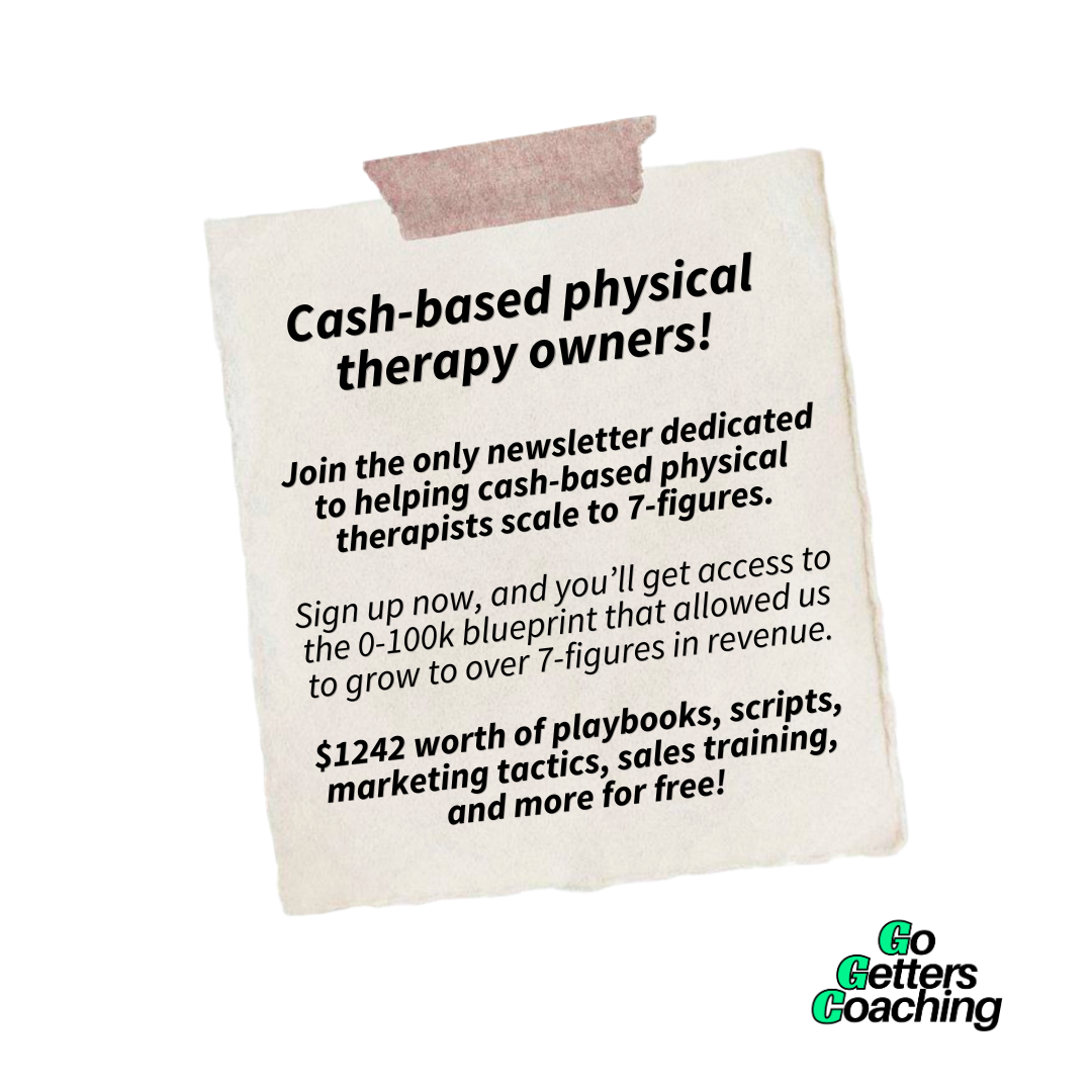 Dr. Andy Fata-Chan, PT, DPT Facebook ad: I Built a 7-Figure Cash-Based PT Practice, Here's the…
