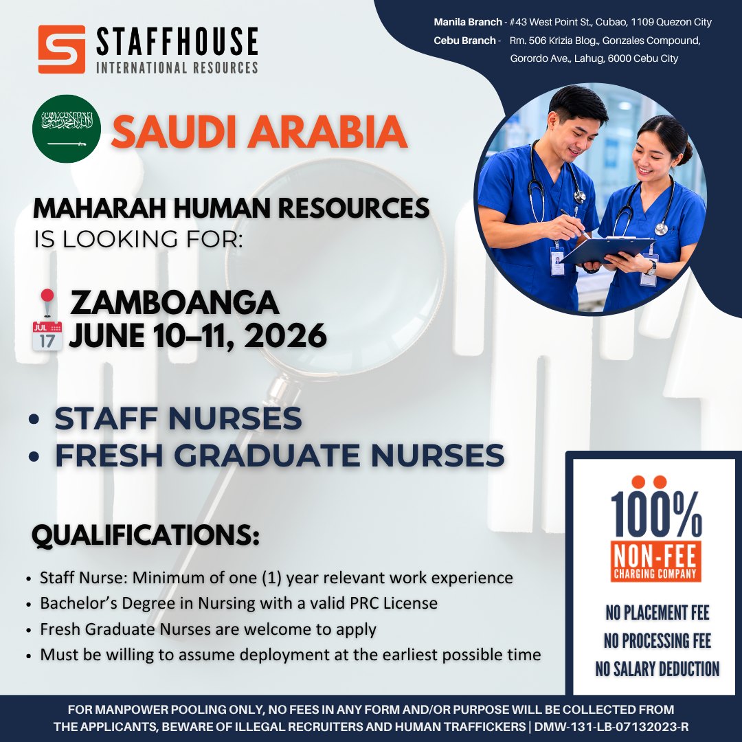Staffhouse International Resources Facebook ad: Application for Maharah Human Resources | monday.com forms