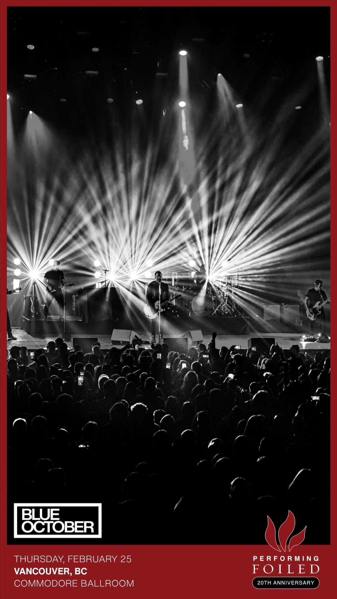 Live Nation British Columbia Facebook ad
