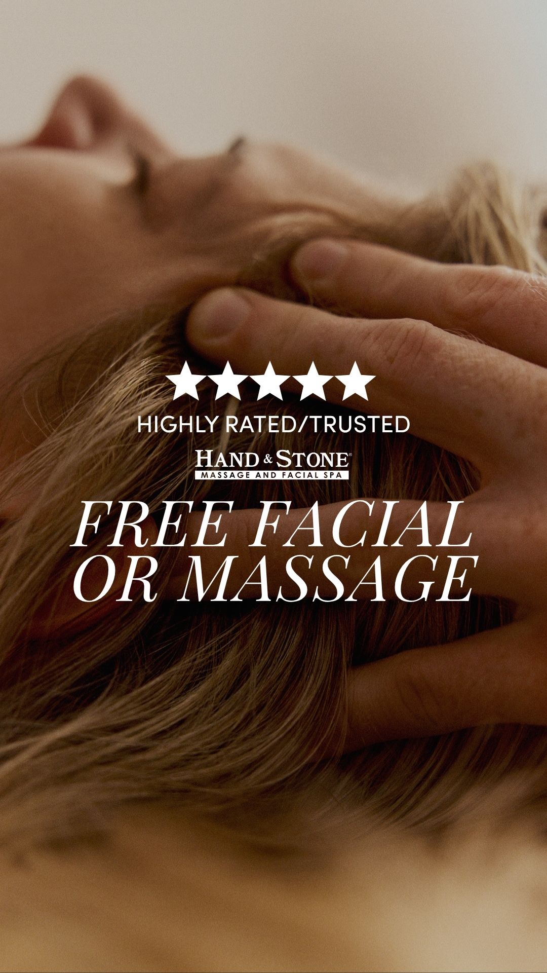 Hand & Stone Massage and Facial Spa Facebook ad
