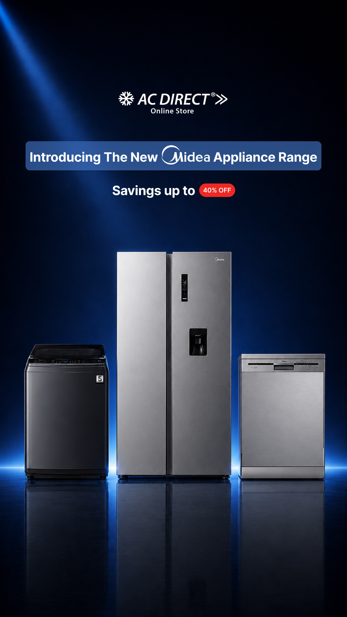 ACDirect Facebook ad from Jul 6, 2026