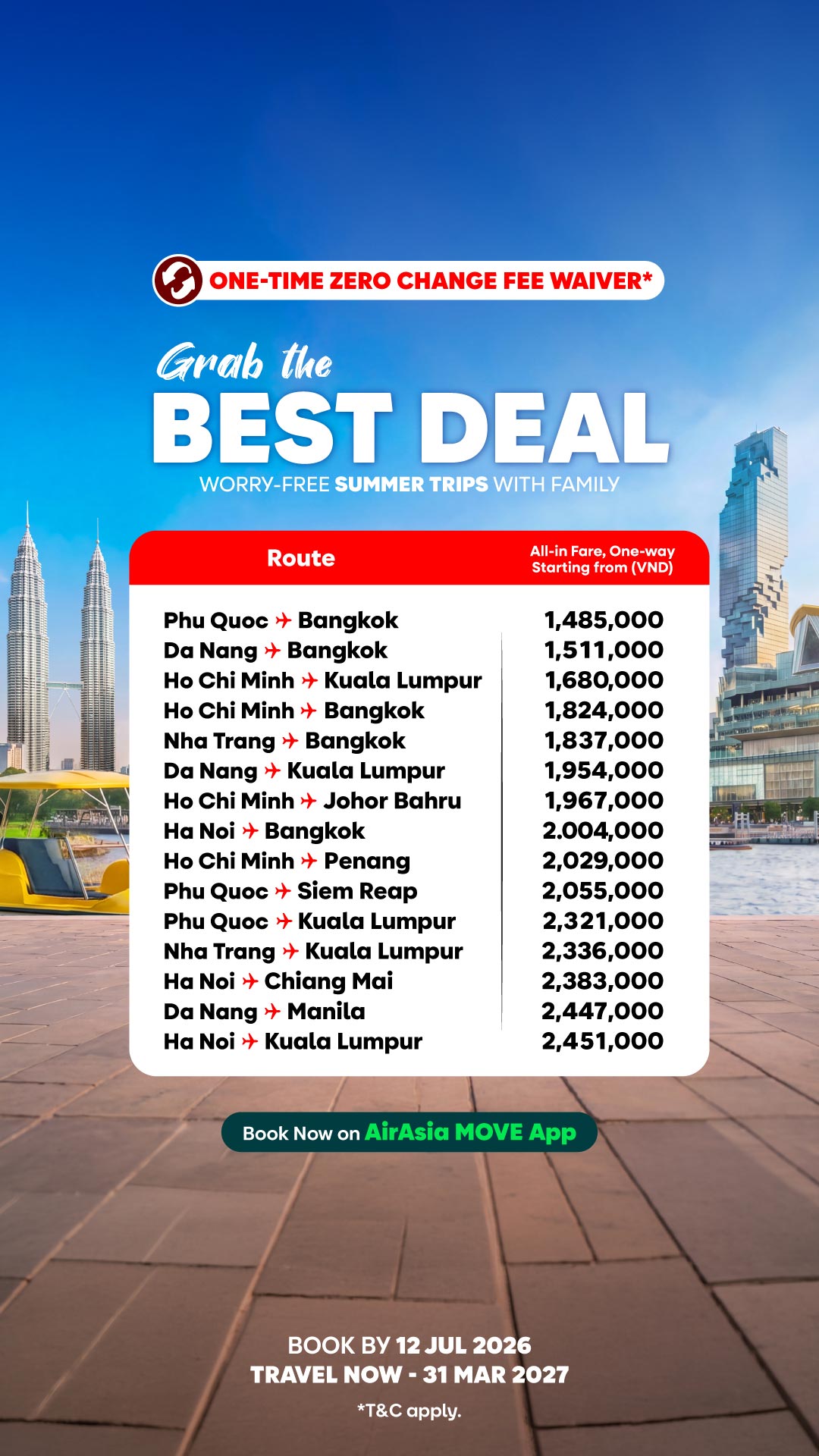Fly AirAsia Facebook ad