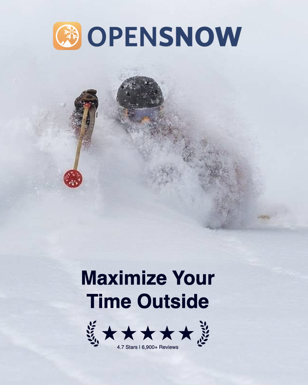 OpenSnow Facebook ad: Download OpenSnow and get insider mountain-forecasting for…