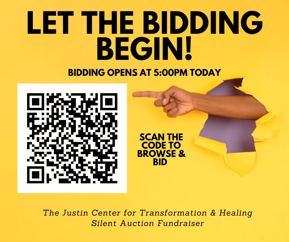 The Justin Center for Transformation and Healing Facebook ad: Today's the day!