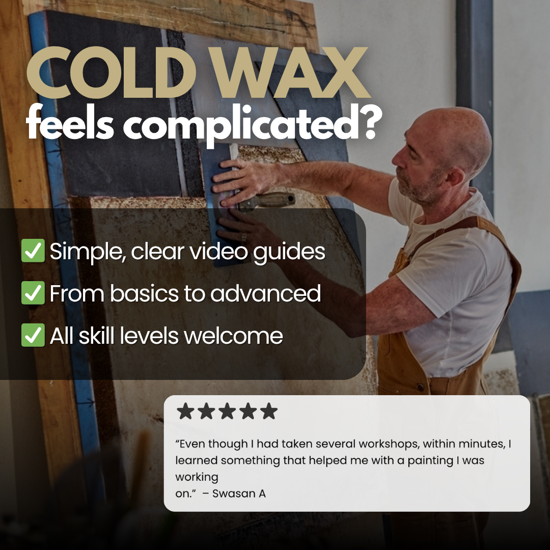 Cold Wax Academy Facebook ad