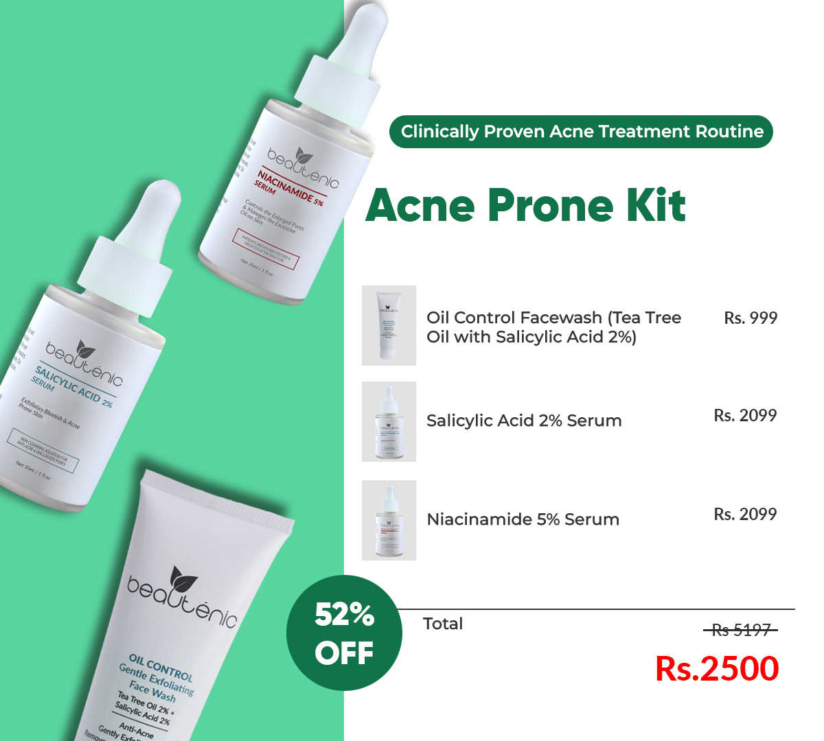 Beautenic Facebook ad
