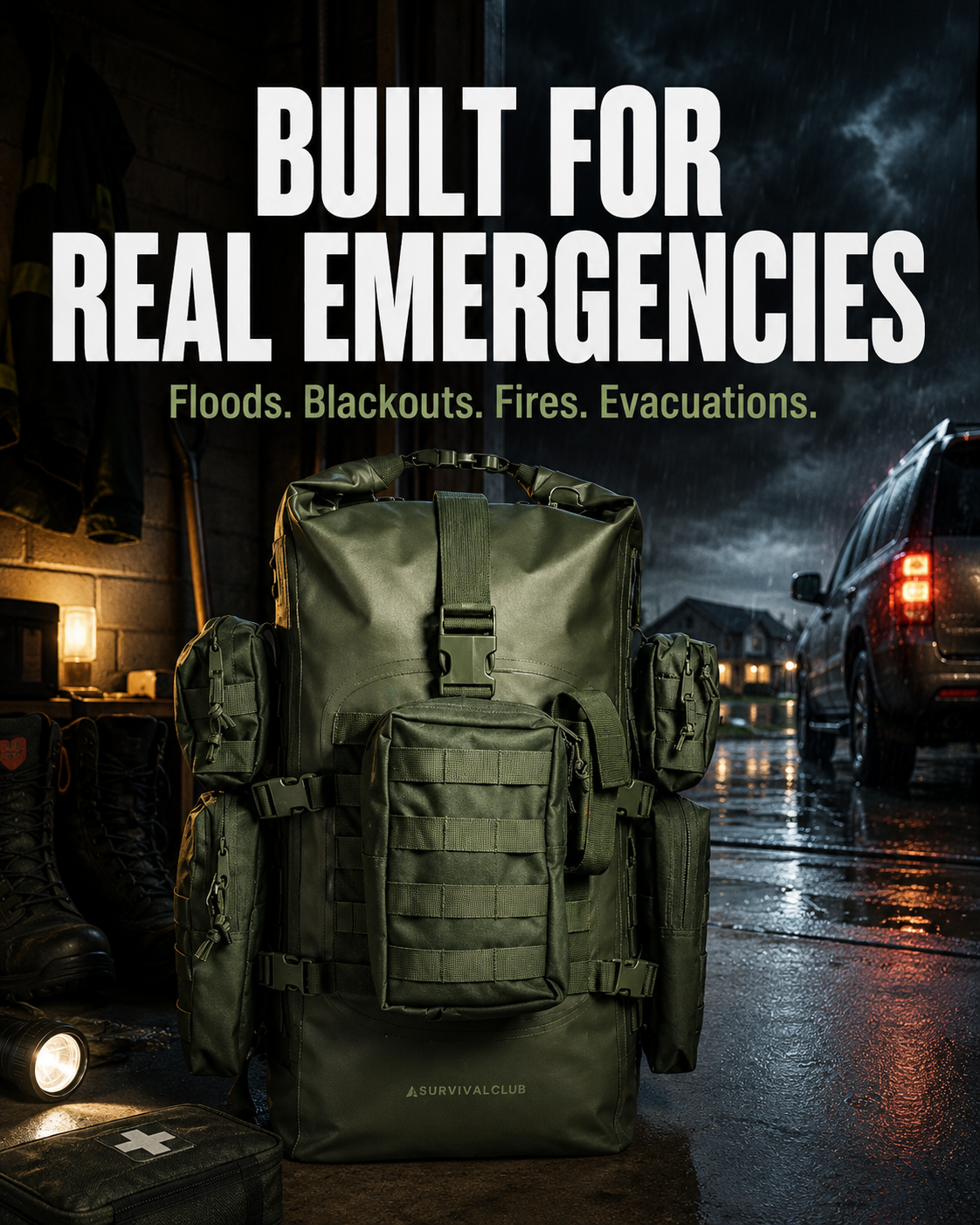 Survival Club Facebook ad