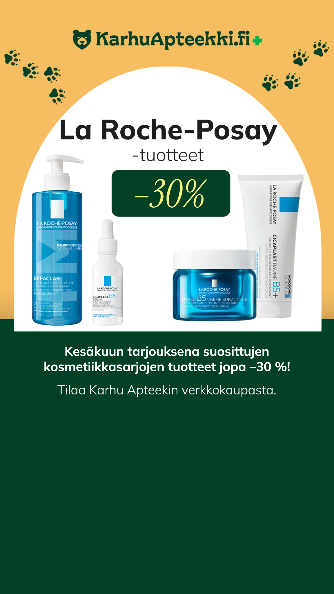 Karhu Apteekki Facebook ad