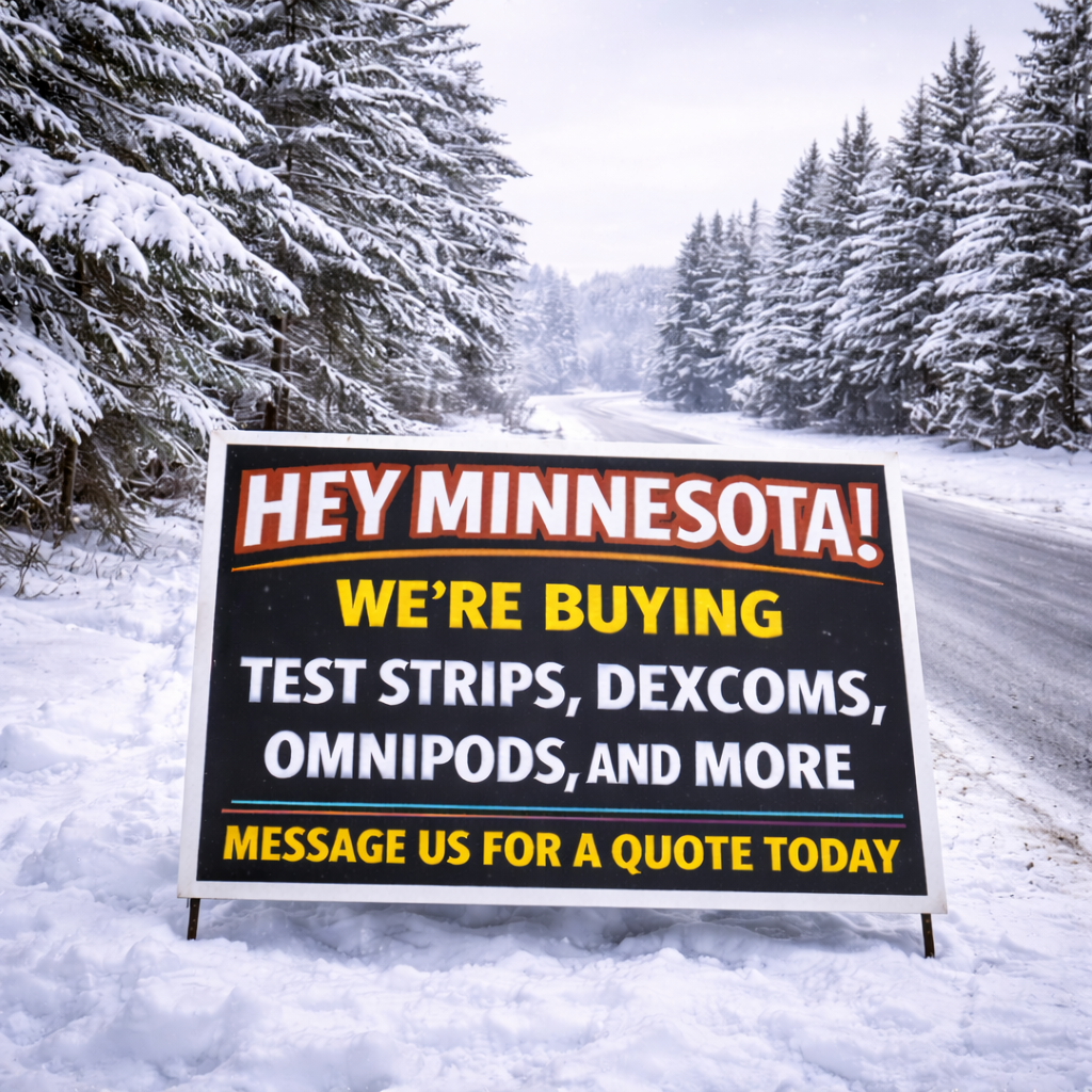 Cash for Diabetic Test Strips Twin Cities Facebook ad