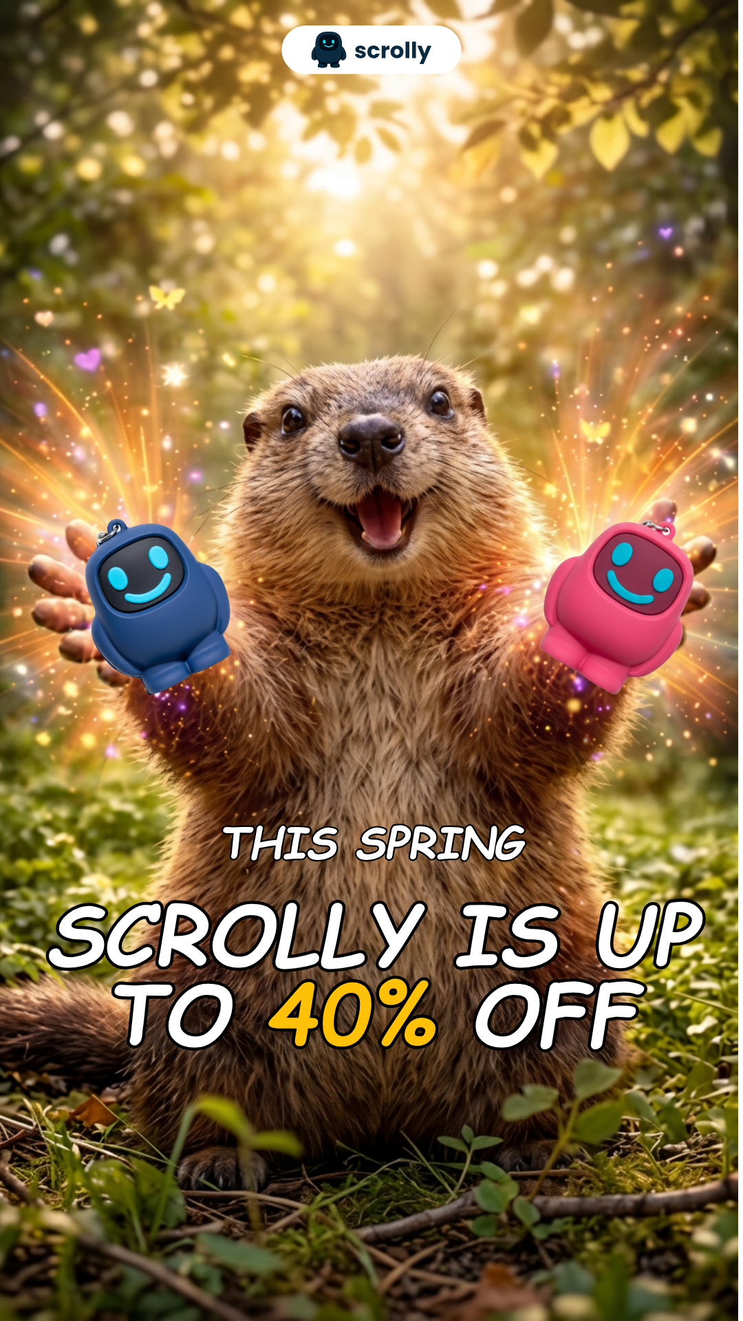 Scrolly Facebook ad