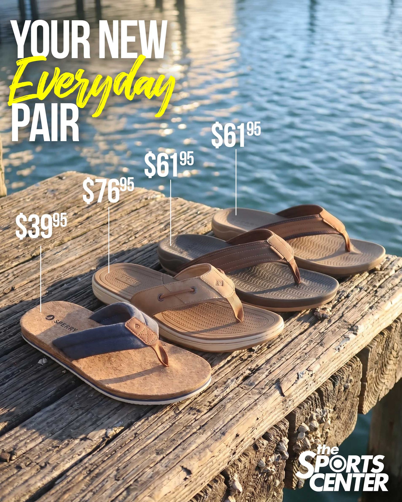 The Sports Center Facebook ad: Your new everyday pair just landed