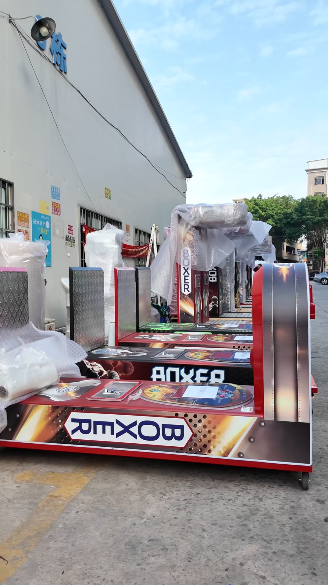 boxing machine game supplier Facebook ad: Factory Price Boxing Machine Coin Operated Games Room…