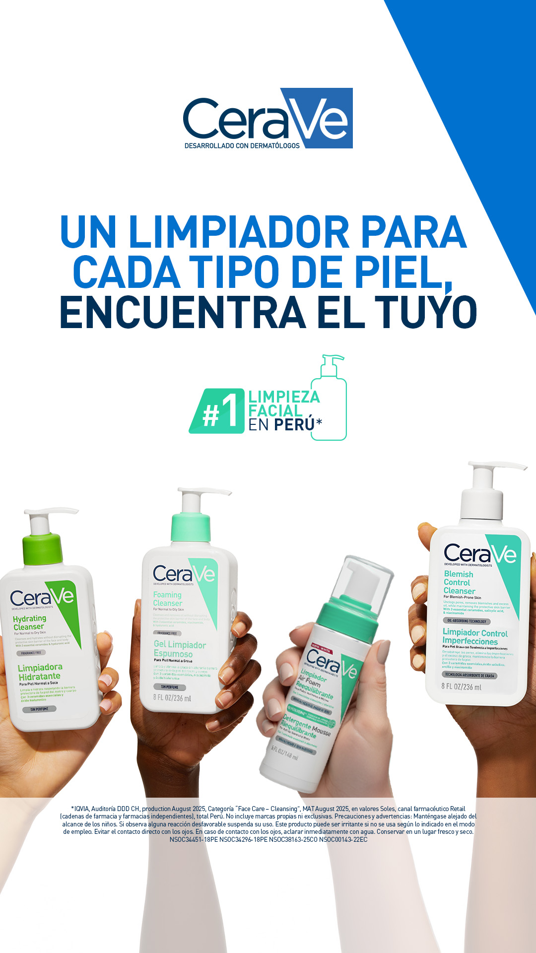 CeraVe Skincare Facebook ad from Feb 8, 2026