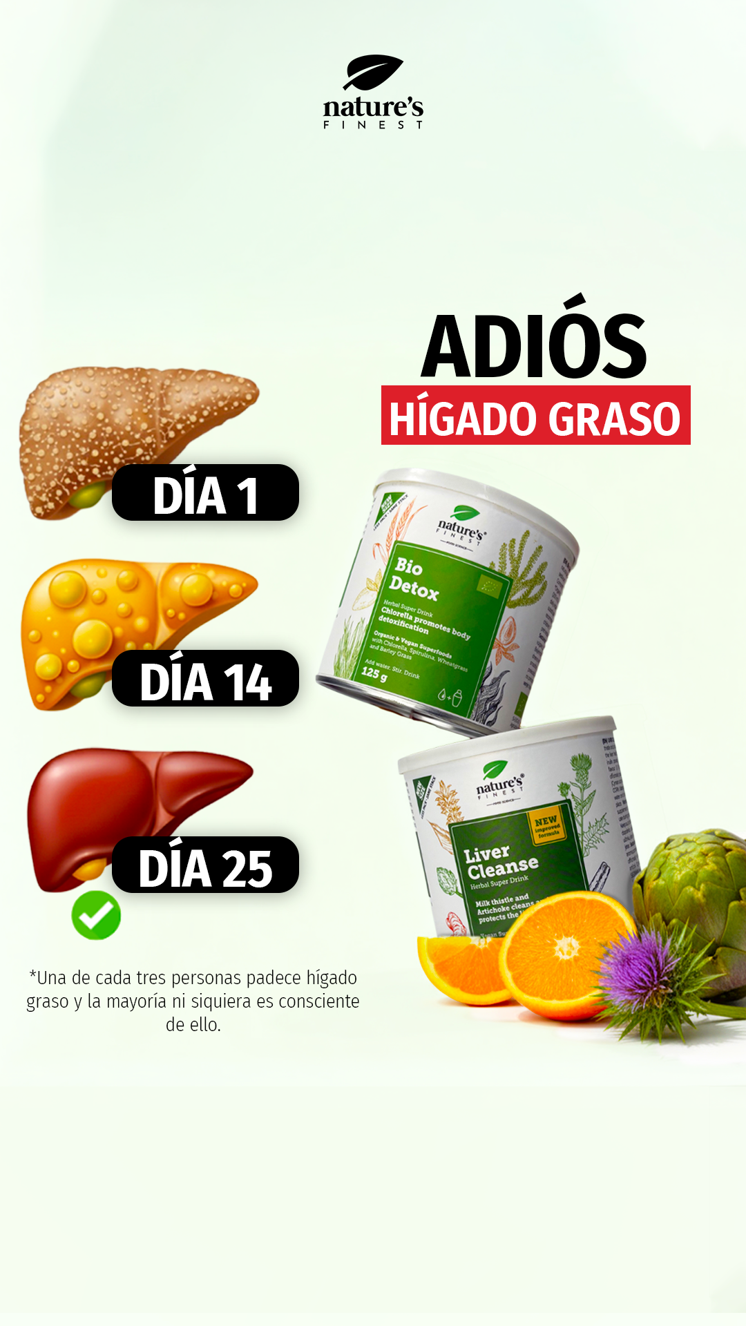 Nature's Finest España Facebook ad
