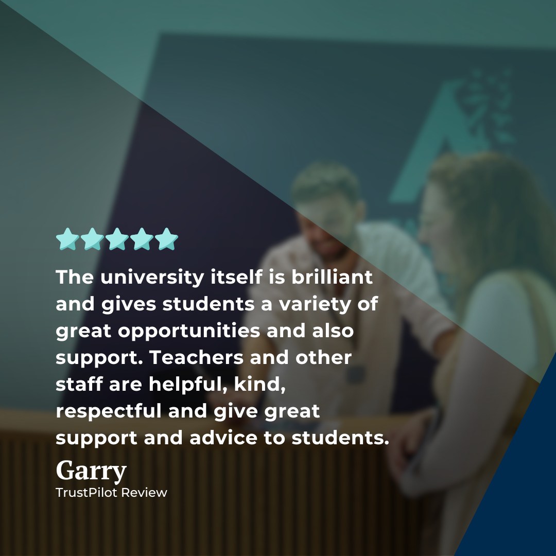 Arden University Facebook ad