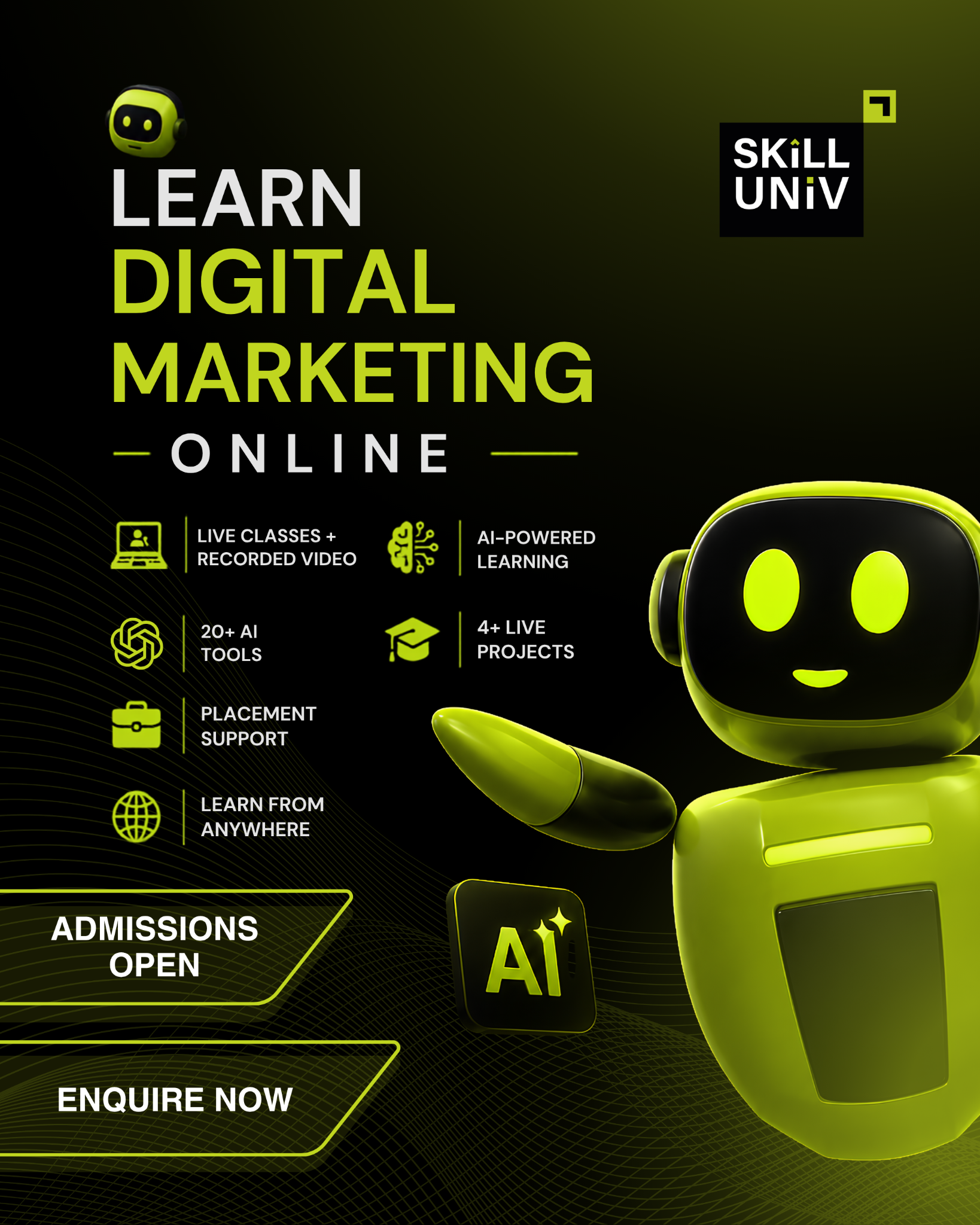 SKILL UNIV Facebook ad