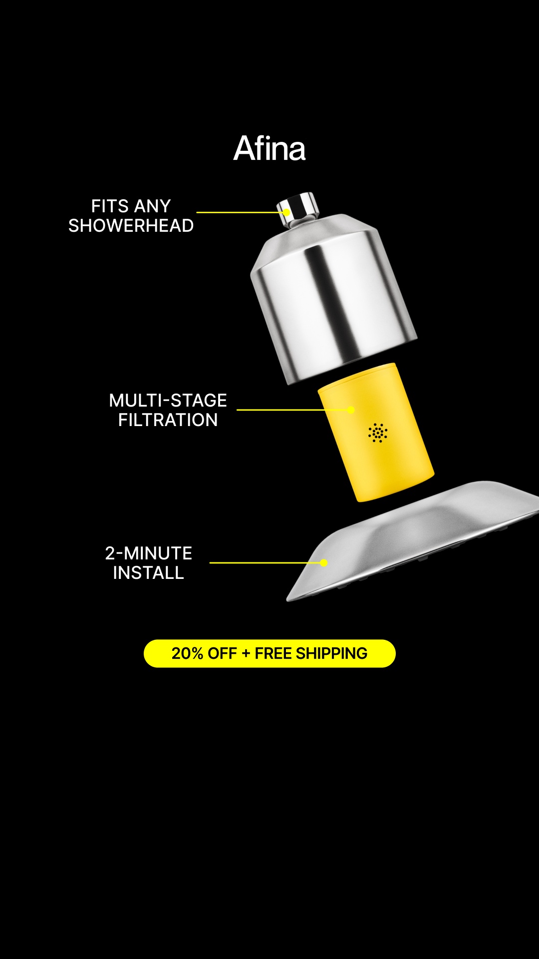 Showerlabs Facebook ad