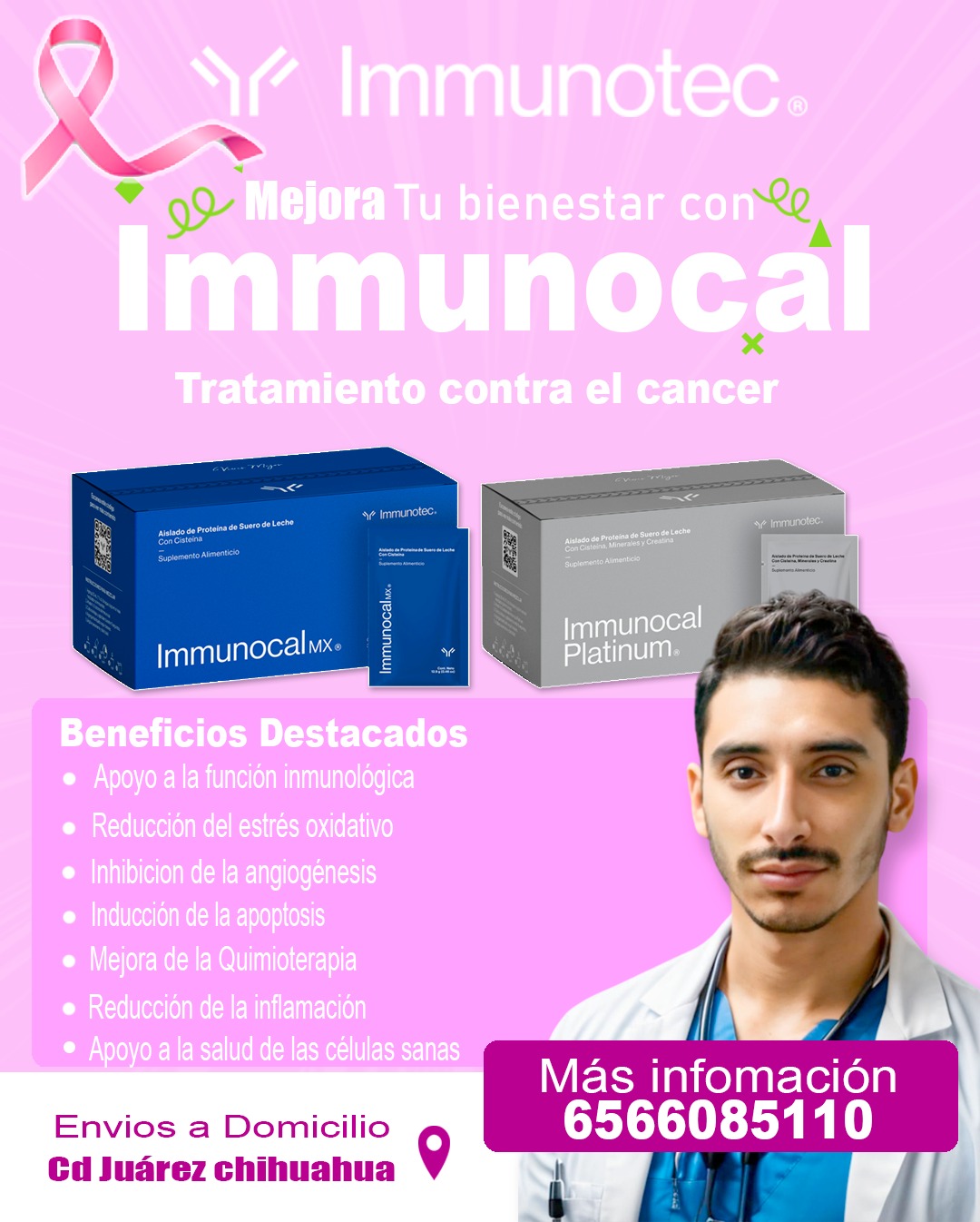 Immunotec Cd Juárez Ricardo Varela Facebook ad: ¿Luchas contra el cáncer, lupus, psoriasis, neuropatía…