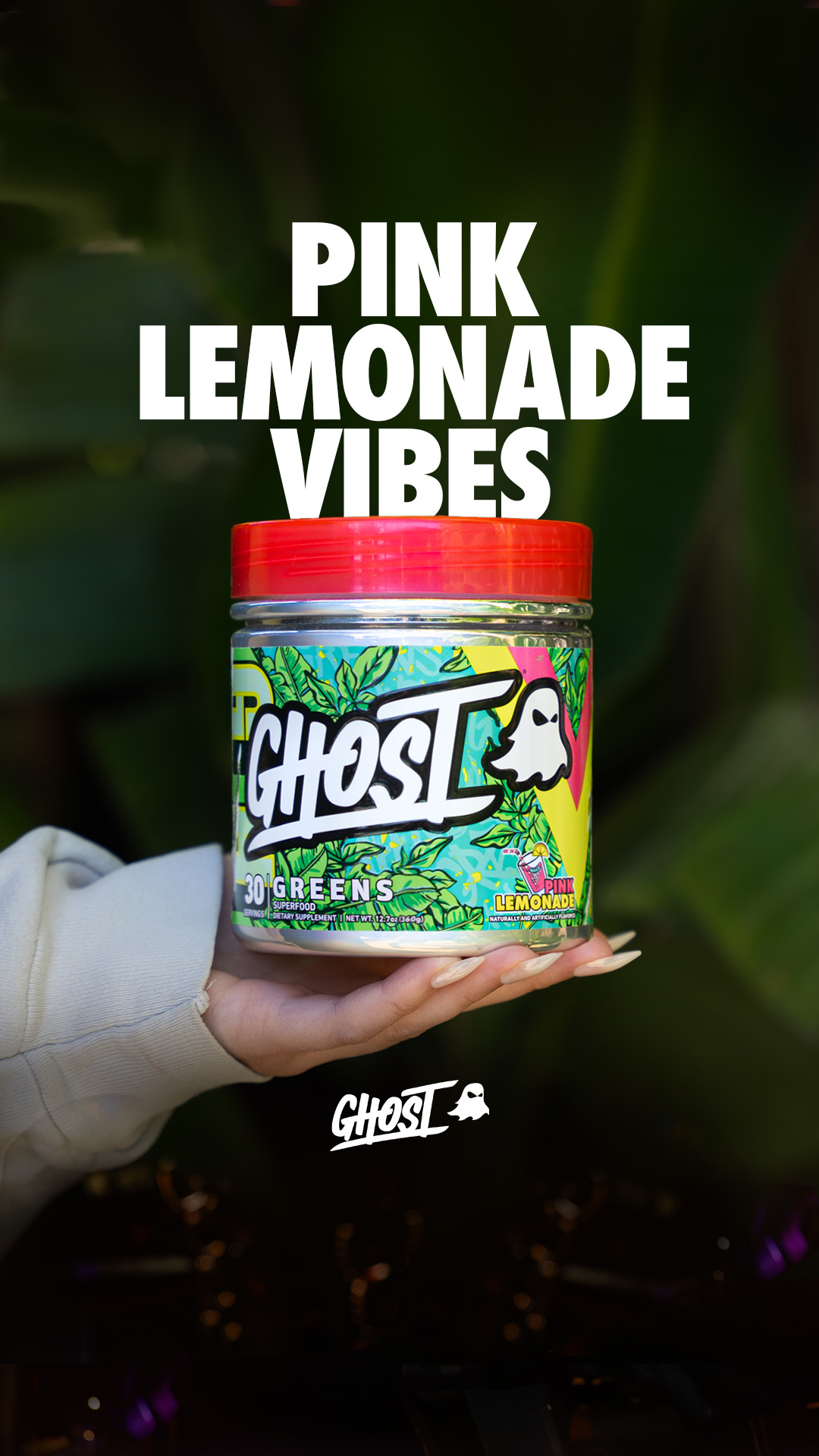 GHOST Facebook ad