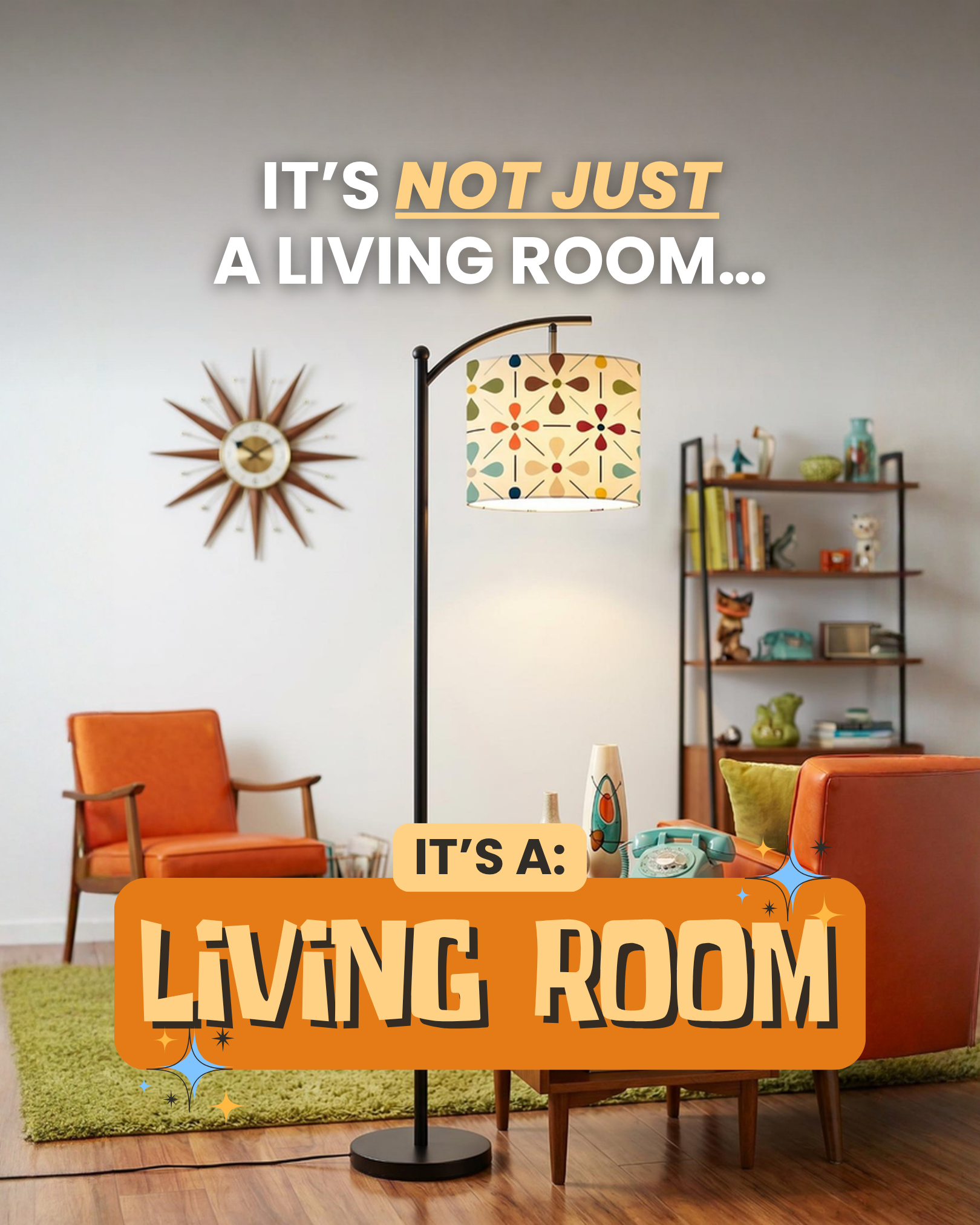 Mid Century Modern Gal Facebook ad