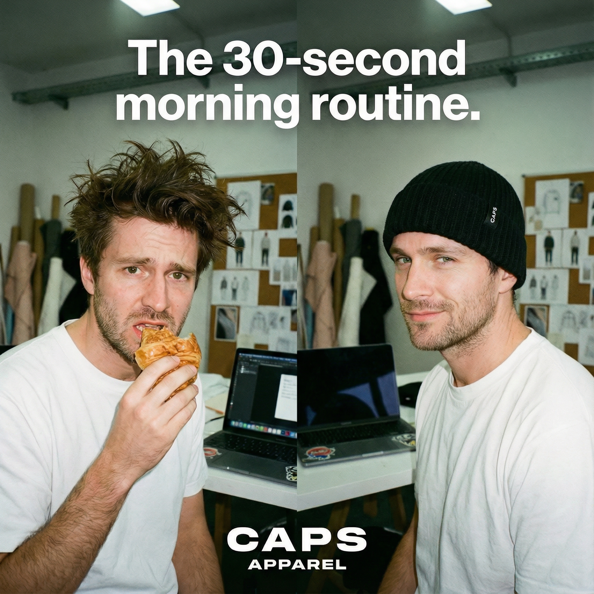 CAPS Apparel Facebook ad