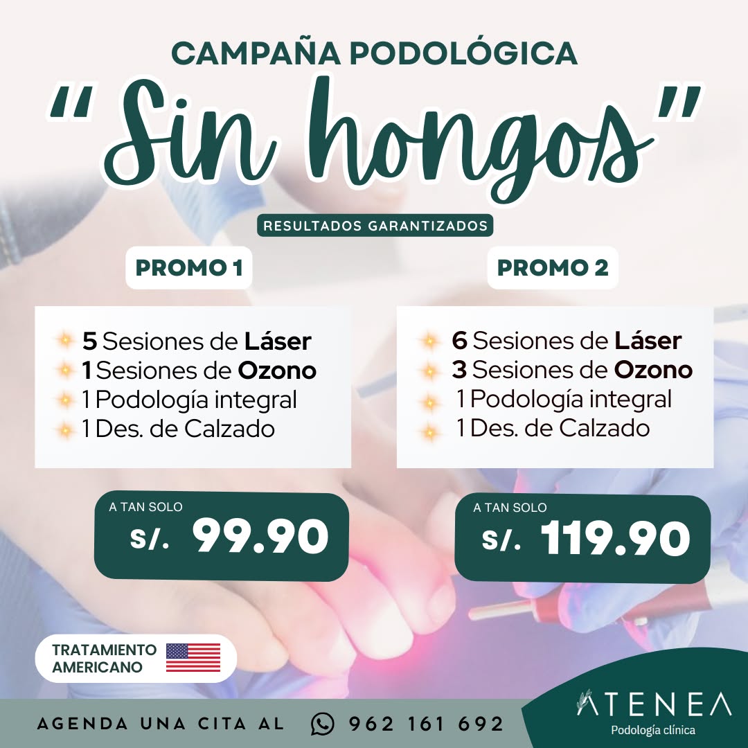 Atenea Podología Clínica Facebook ad